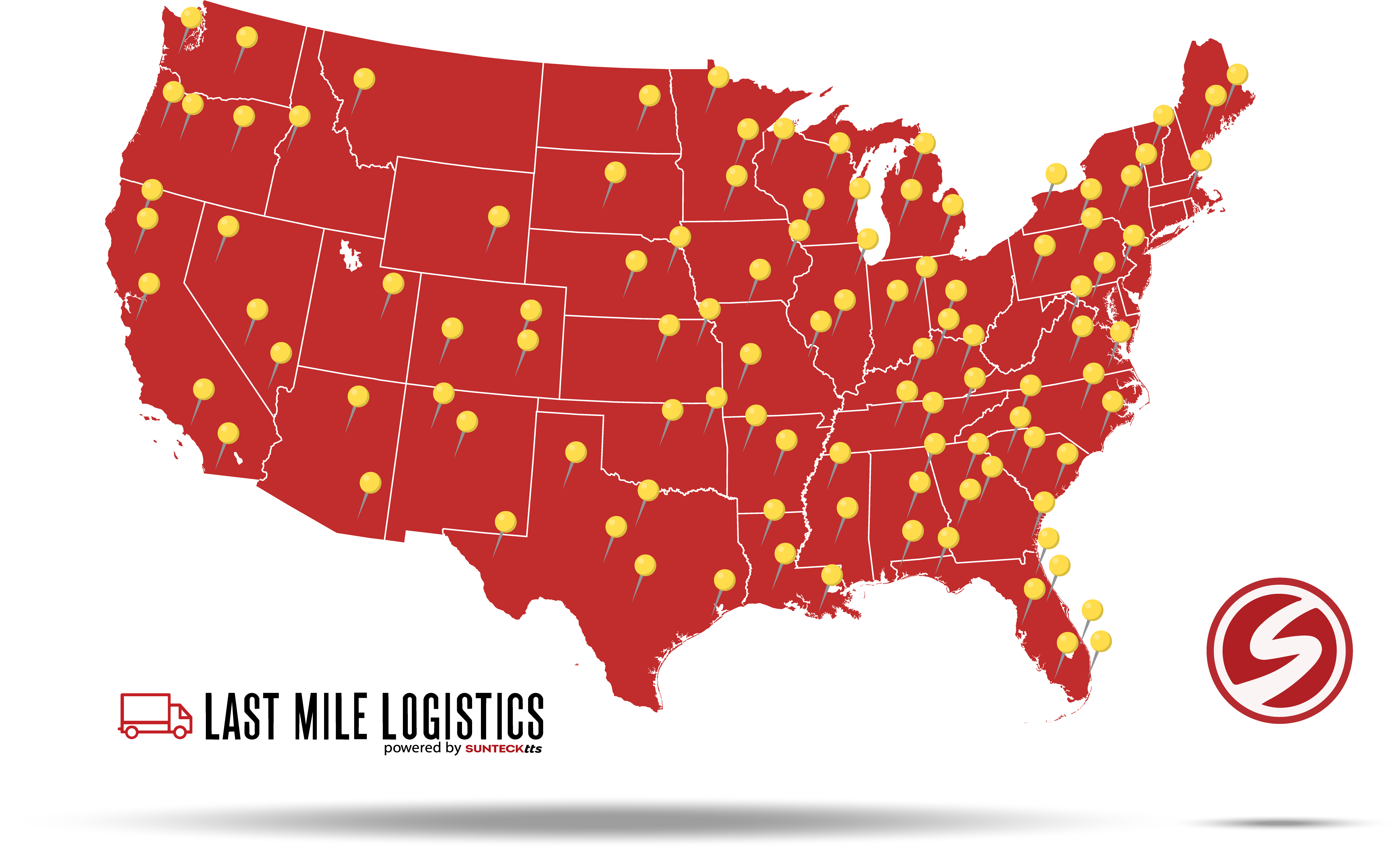 north american distribution locations