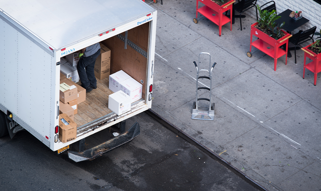 Pop-Up-Cafe-Delivery four seasons logistics
