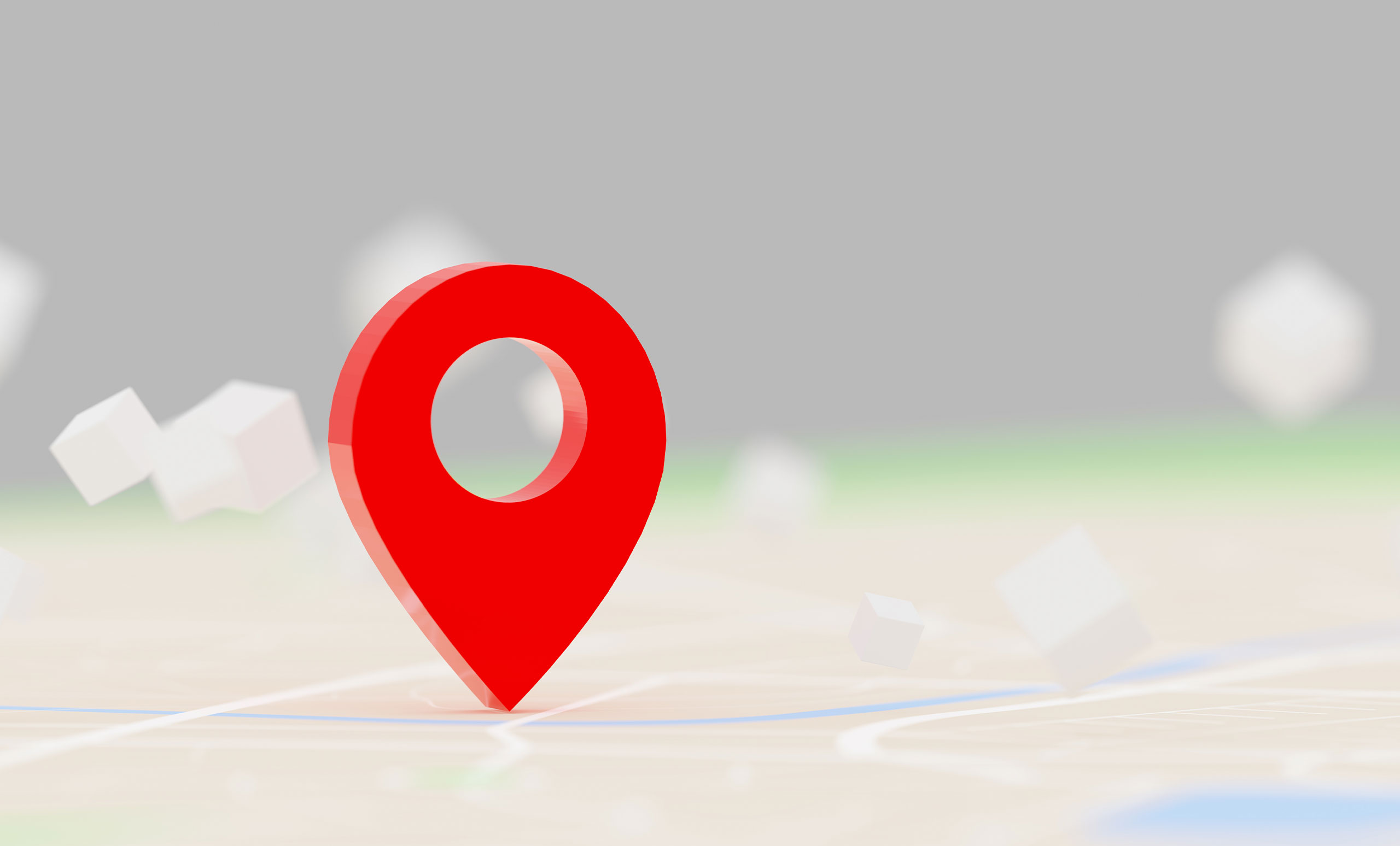 Pop-Up-Destination Tracking map