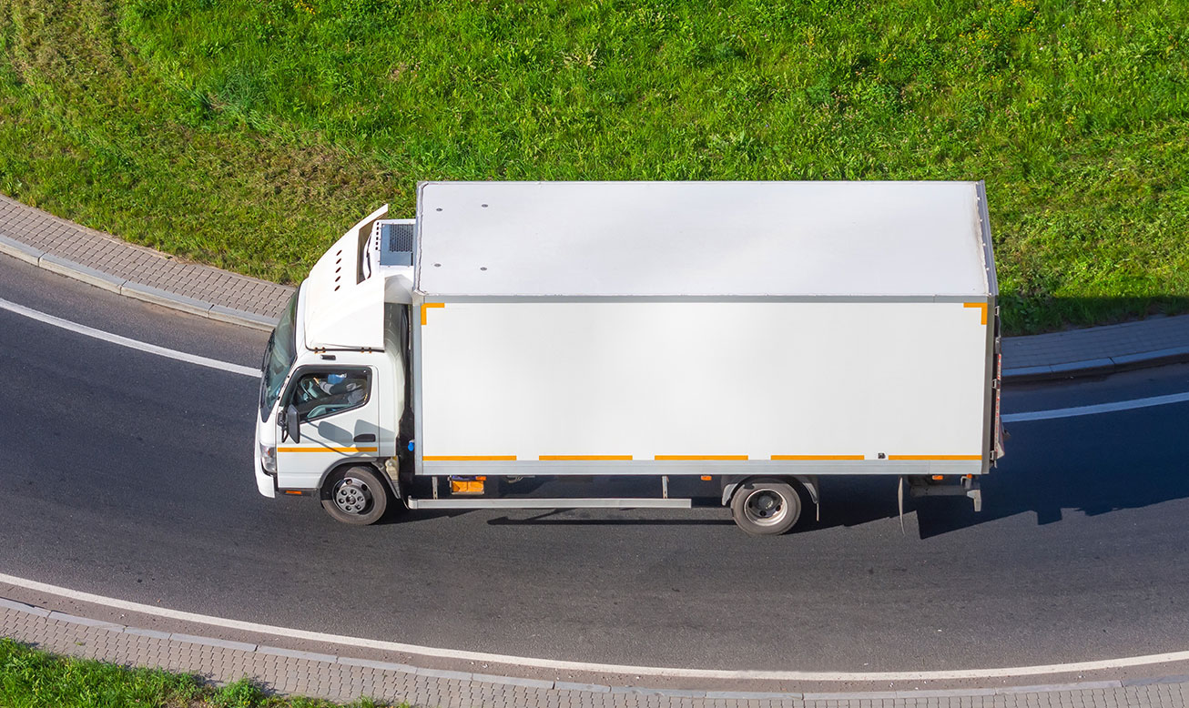 speed shipping truck