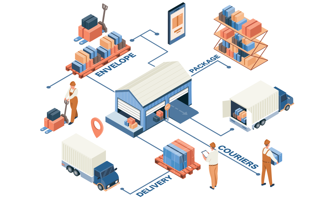 Pop-Up-Supply-Chain-Vector-1 revenue and profit in the freight industry