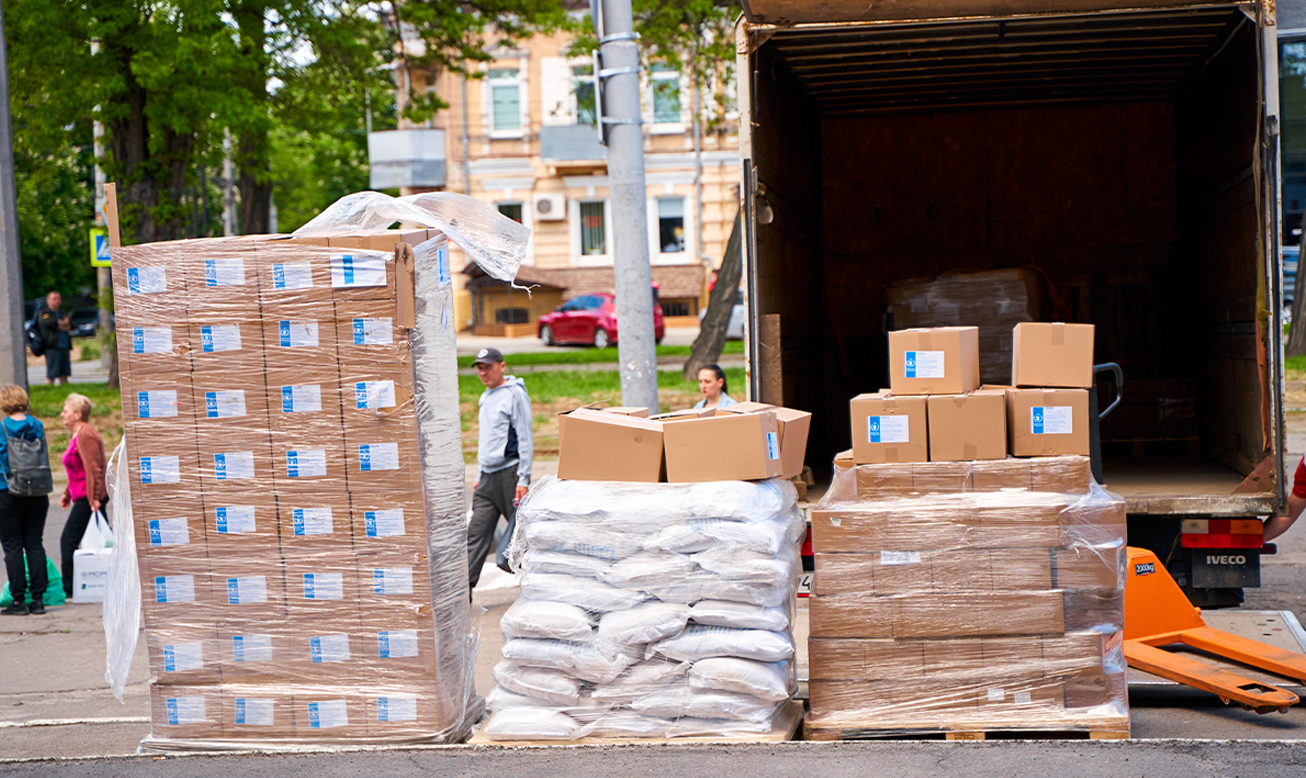 Pop-Up-Unloading-Curbside b2b logistics