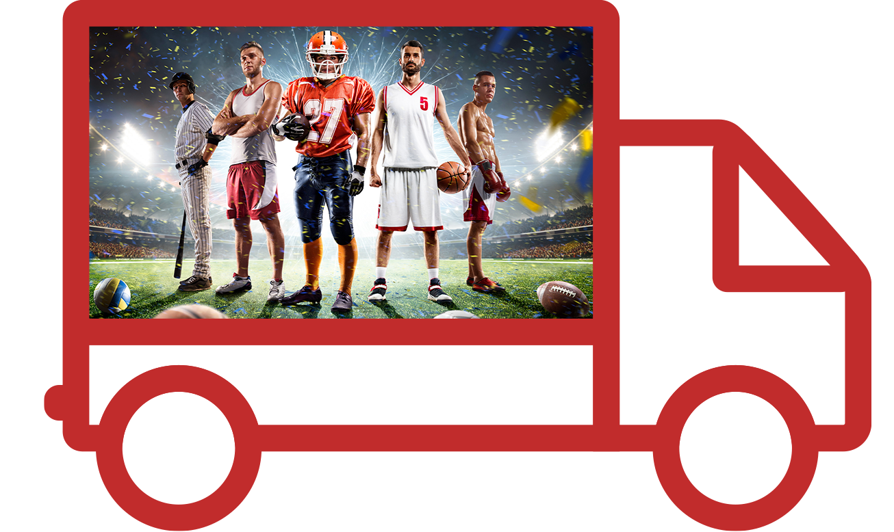 Sports equipment logistics